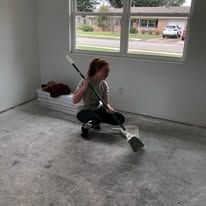 Finishing touches on a remodel